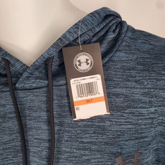 Under Armour Hoodie Mens 3XLT ColdGear Loose Pullover Sweatshirt Athletic New - Picture 8 of 9